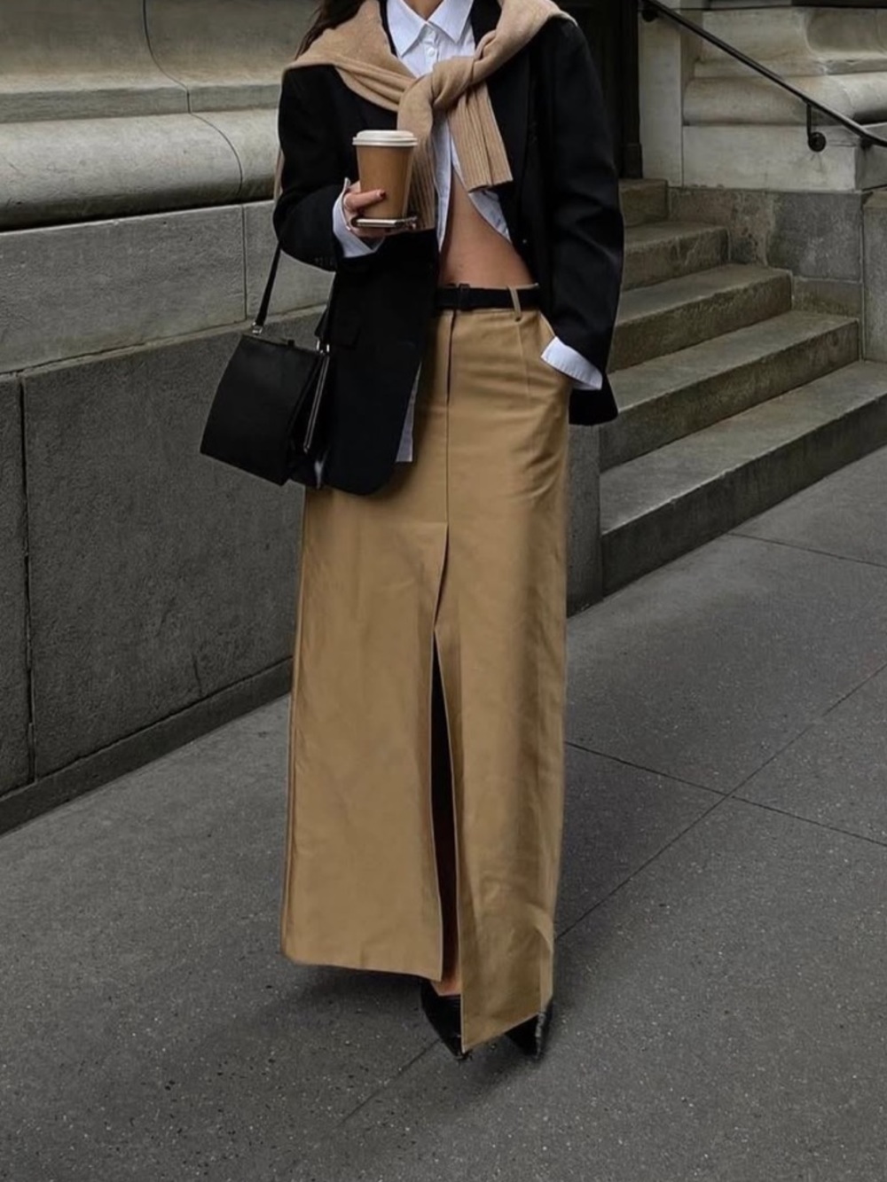 The Frankie Shop Carley Long Skirt